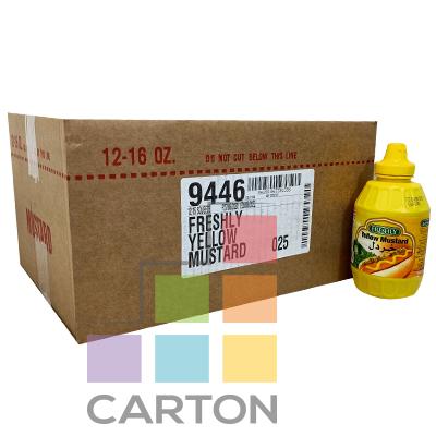 FRESHLY YELLOW MUSTARD 12*454GM